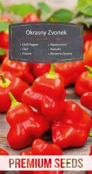 Chilli Pepper Okrasny Zvonek Seed